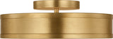 Dupont 12 Round Semi Flush