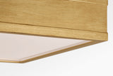Dupont 16 Square Semi Flush