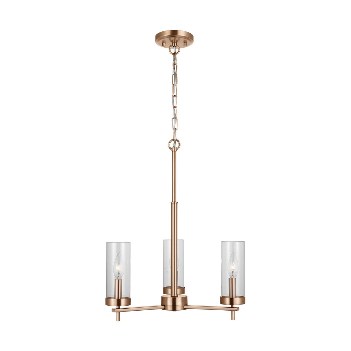 Three Light Chandelier — 21.13", 3.5 W