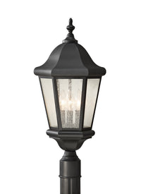 Three Light Outdoor Post Lantern — 22.25"