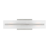 LED Bath Wall Sconce — W: 4.75" × H: 17.88" × D: 4.88"