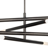 Wick Eight Light Chandelier