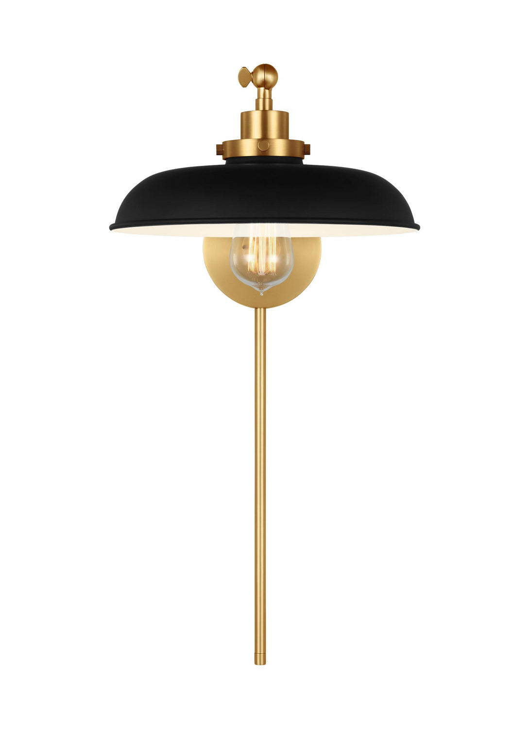 Wellfleet One-Arm Wide Sconce