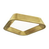 Rhonan Flush Mount — Plated Brass