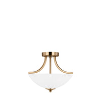 Geary Two Light Flush Mount