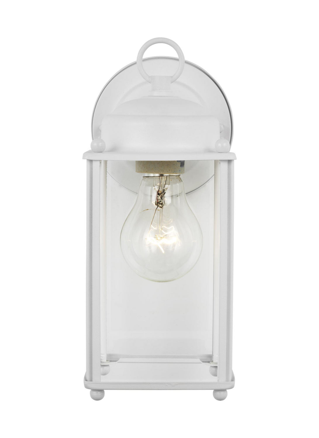 New Castle Medium Wall Lantern — Clear