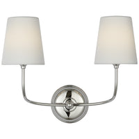 Vendome 16" Cordless Double Sconce