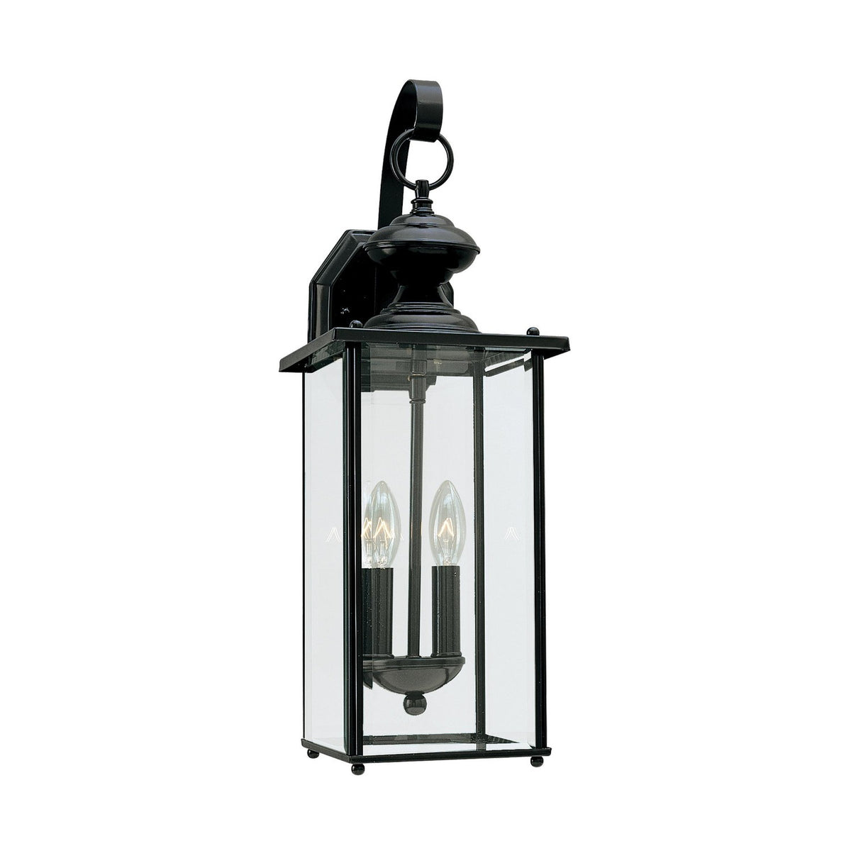 Two Light Outdoor Wall Lantern — 20.25", Torpedo Bulb