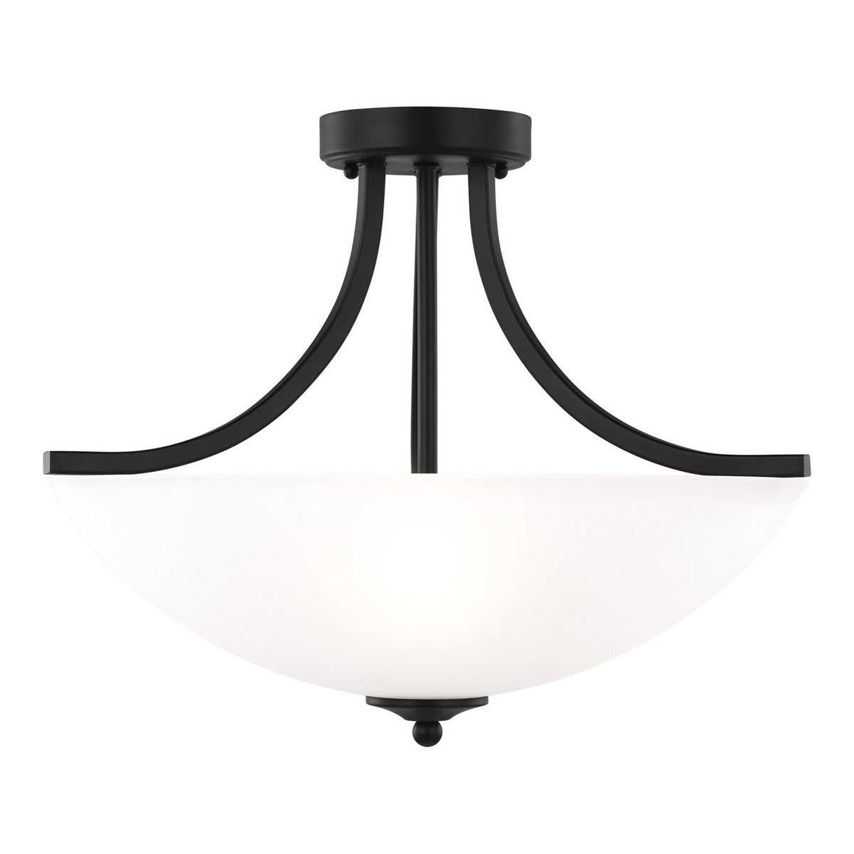 Geary Three Light Semi Flush Mount