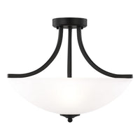 Geary Three Light Semi Flush Mount
