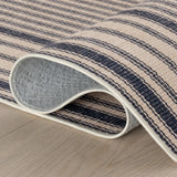 Axiom Coastal Striped Machine Washable Rug
