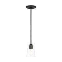 Miles One Light Pendant — Clear