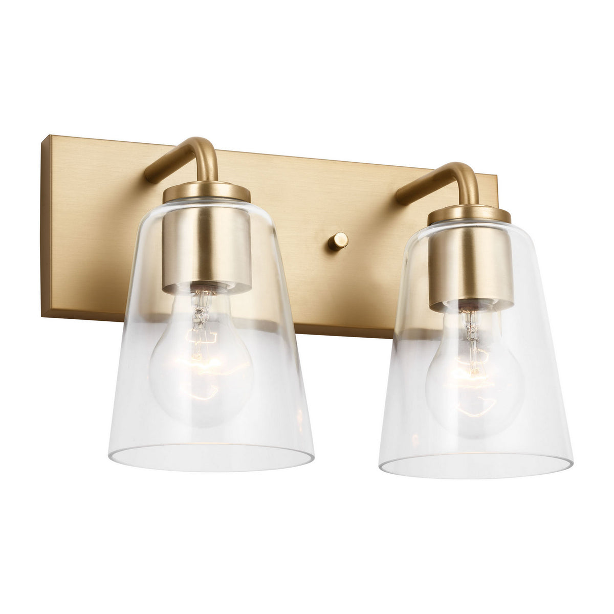 Miles Two Light Bath — Clear