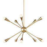 Ten Light Chandelier — 27.25"