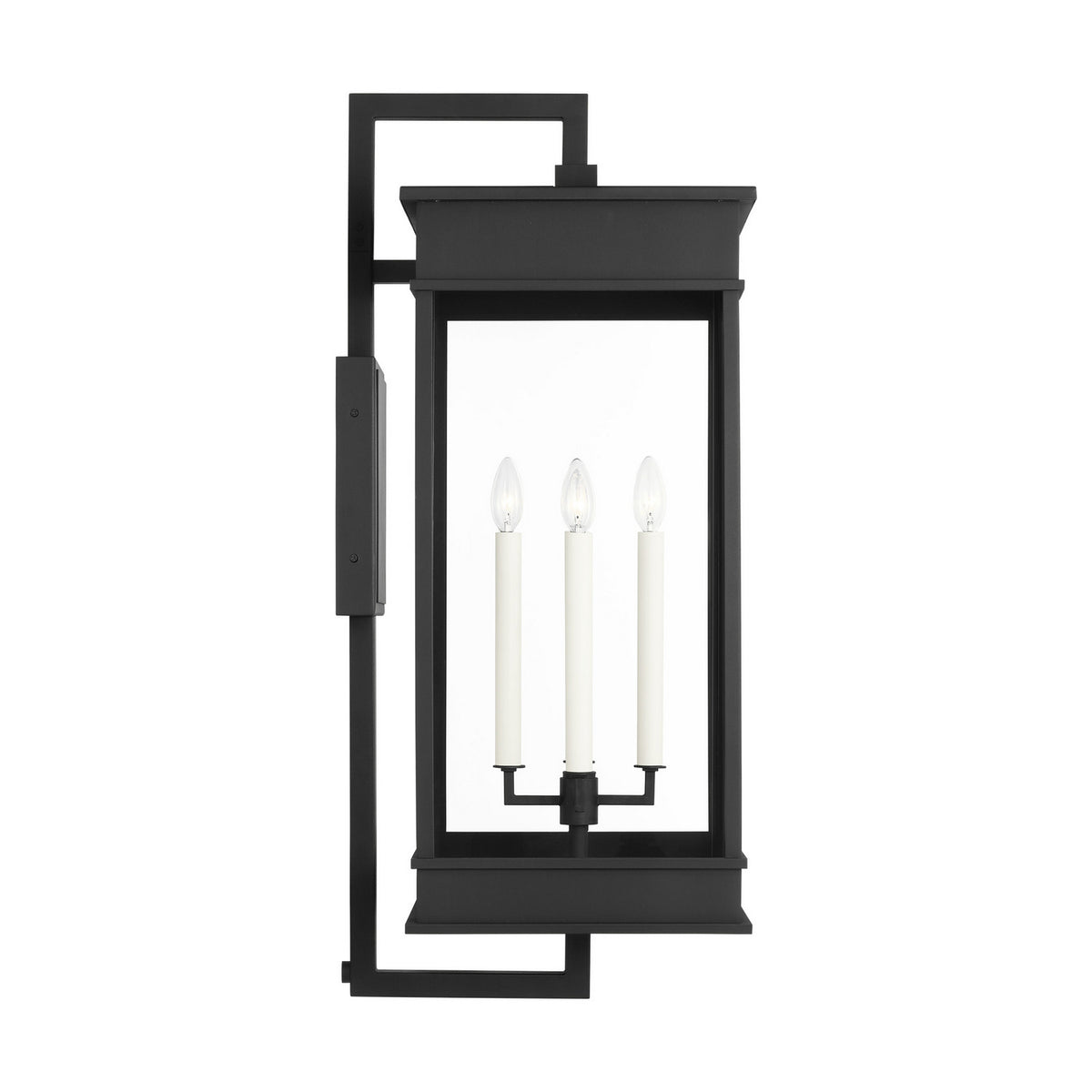 Four Light Outdoor Wall Sconce — 35.13"