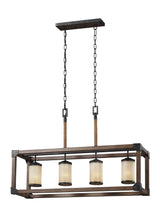 Dunning Four Light Linear Chandelier
