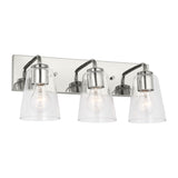 Miles Three Light Bath — Clear
