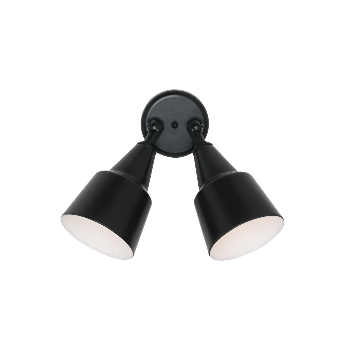 Two Light Flood Light With Shades