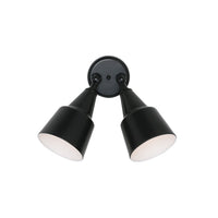 Two Light Flood Light With Shades