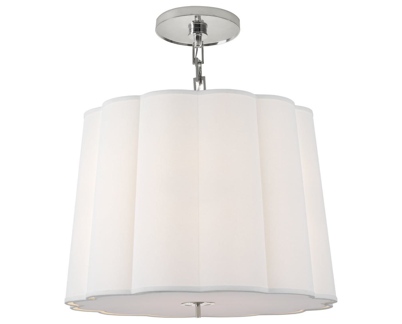 Simple Scallop Large Hanging Shade