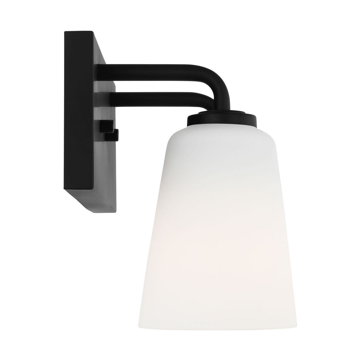 Miles Two Light Bath — Etched white glass