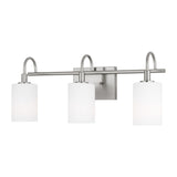 Oak Moore 3-Light Bath Sconce — 9 W