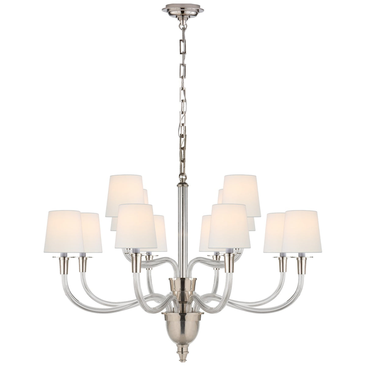 Vivian Large Two-Tier Chandelier