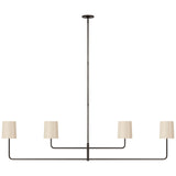 Go Lightly 70" Four Light Linear Chandelier