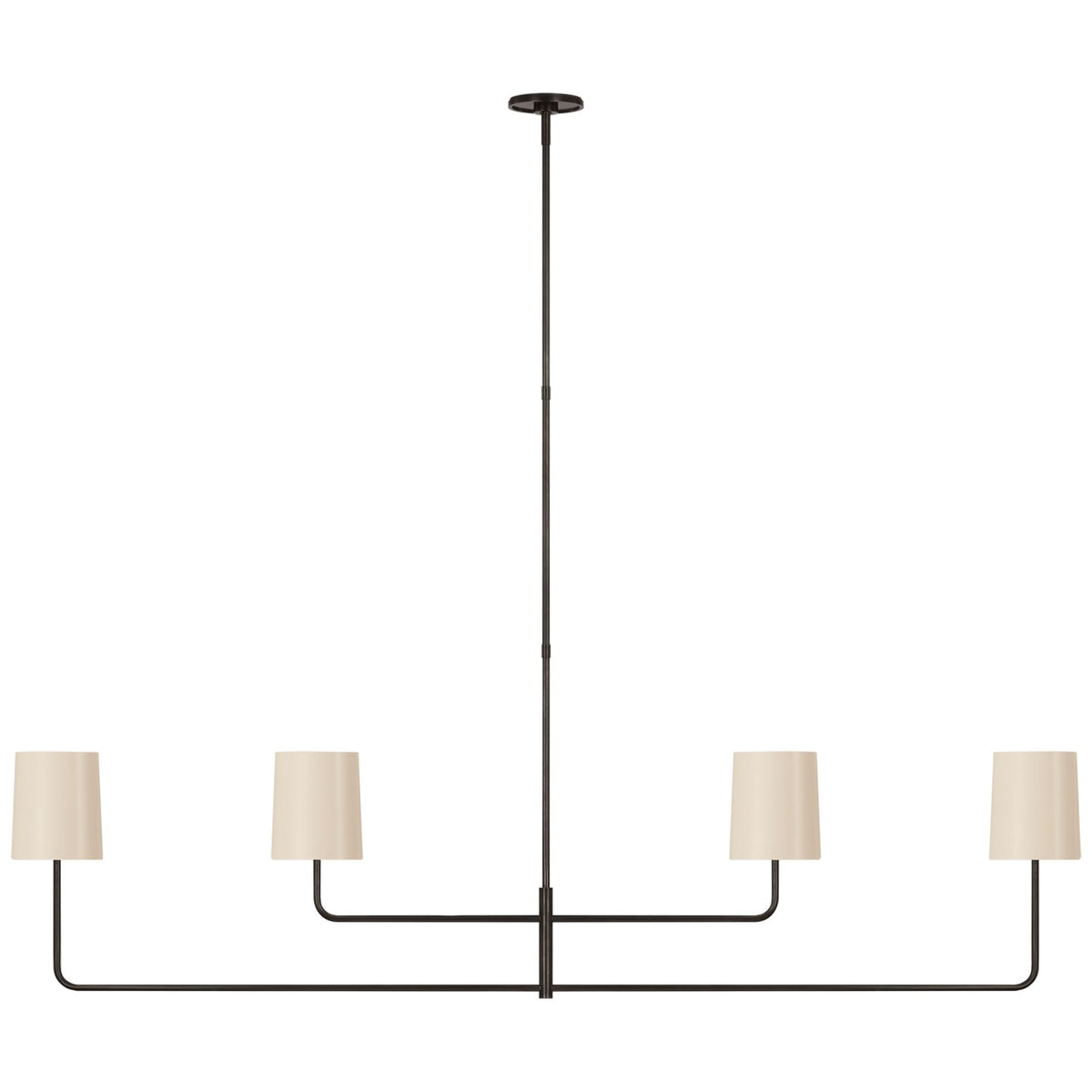 Go Lightly 70" Four Light Linear Chandelier