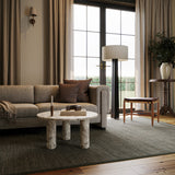 Nate Berkus Palmer Modern Solid Washable Area Rug