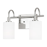 Oak Moore 2-Light Bath Sconce — 9 W