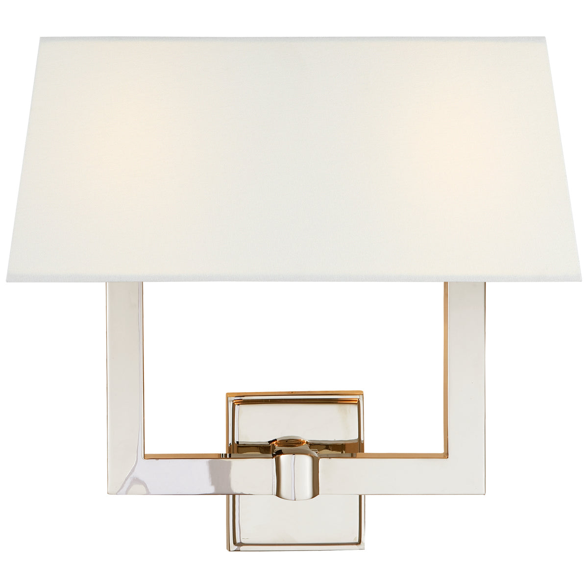 Square Tube Double Sconce — 15.5"