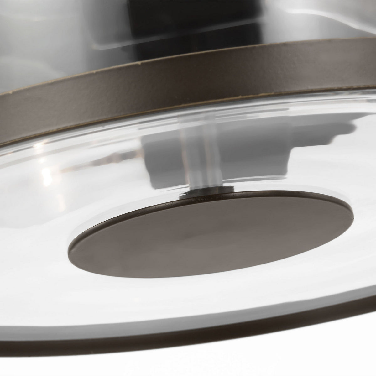 Luning Two Light Flush Mount — Clear