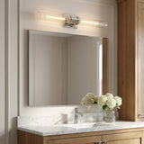 Keaton 30" Vanity Sconce — Clear Fluted