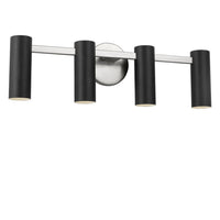 Zentro Four Light Vanity