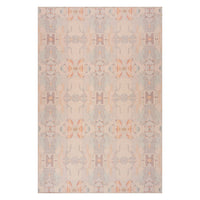 Dash & Albert Bize Transitional Abstract Washable Rug in Multicolour, on white