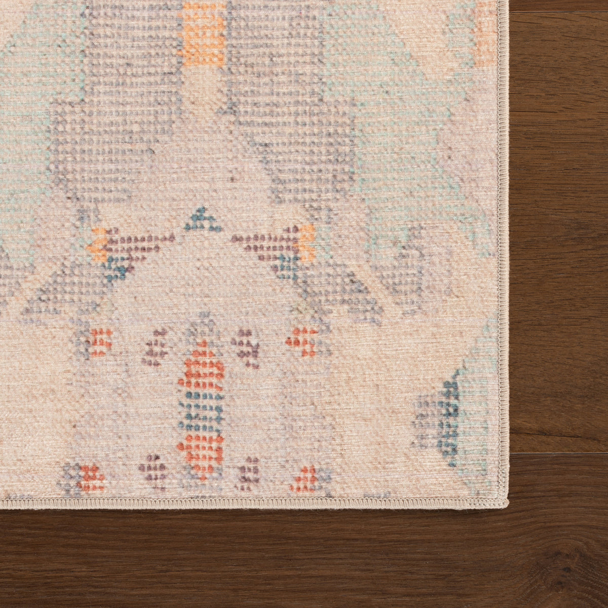 Dash & Albert Bize Transitional Abstract Washable Rug in Multicolour, photo 6