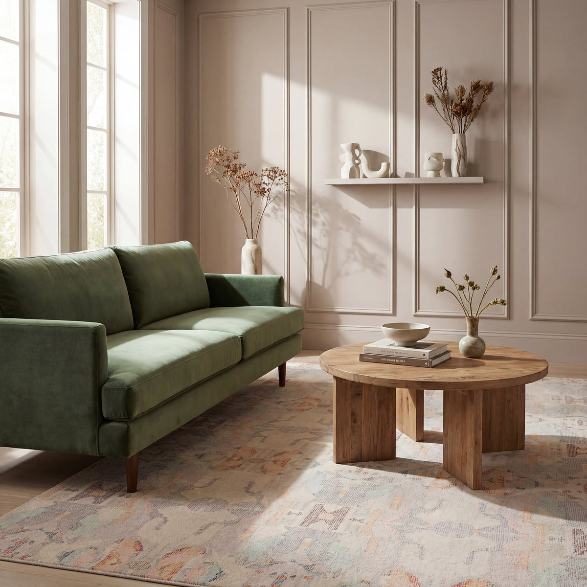 Dash & Albert Bize Transitional Abstract Washable Rug in Multicolour, photo 8