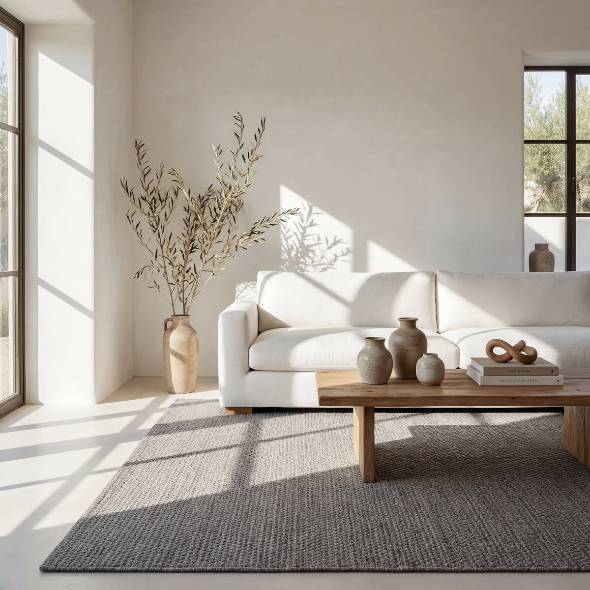 Dash & Albert Bridges Rope Rug in Grey, photo 8