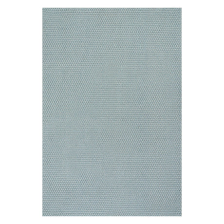 Dash & Albert Bridges Rope Rug in Light Blue, on white