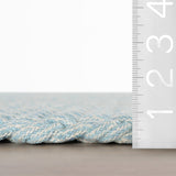 Dash & Albert Bridges Rope Rug in Light Blue, photo 7
