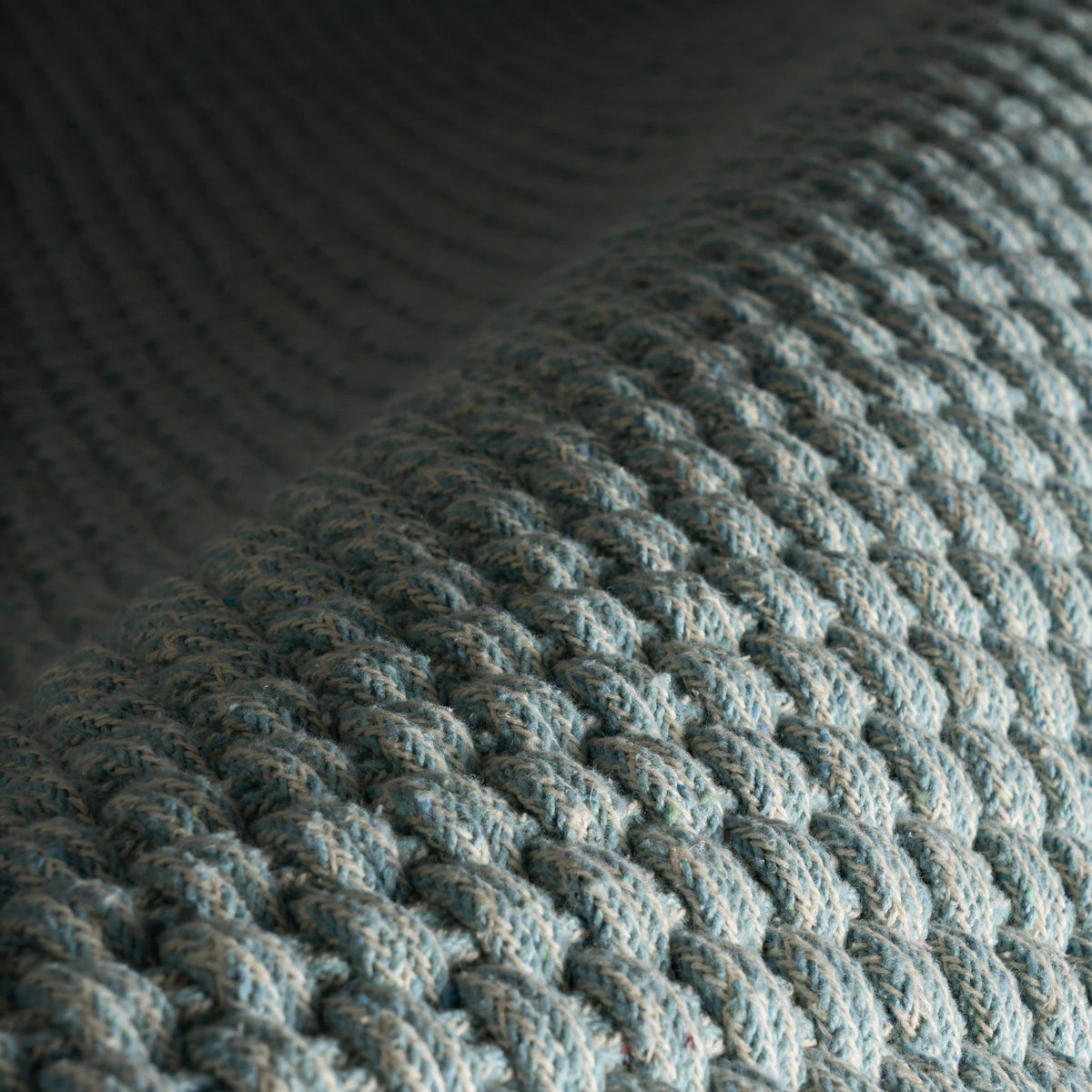 Dash & Albert Bridges Rope Rug in Light Blue, photo 10