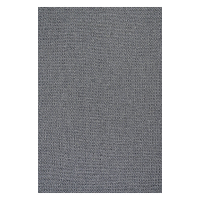 Dash & Albert Bridges Rope Rug in Navy, on white