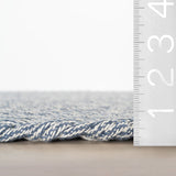 Dash & Albert Bridges Rope Rug in Navy, photo 7