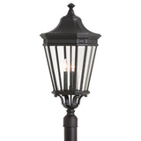 Three Light Outdoor Fixture — 27.50", 12"