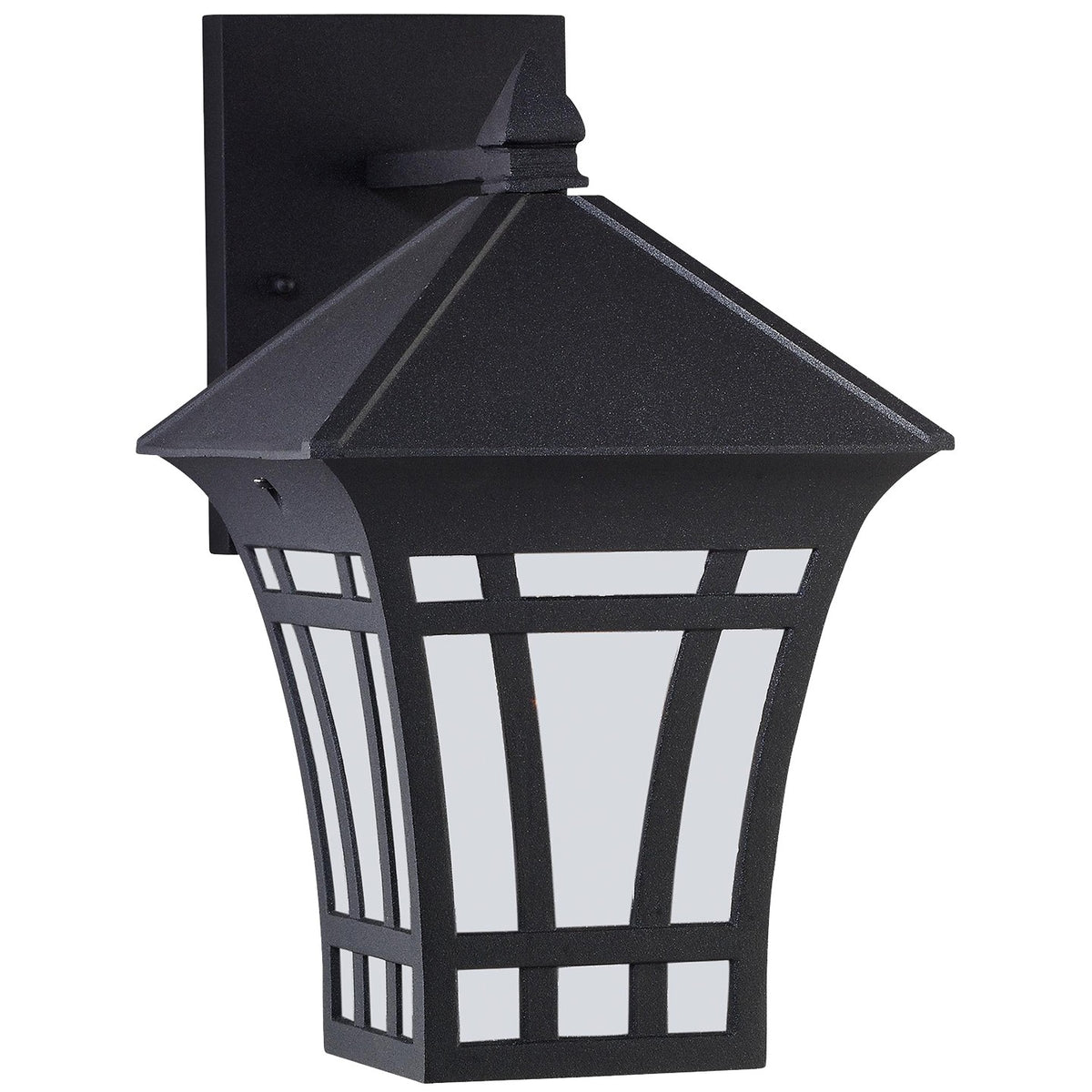 Herrington 12" Lantern — Etched / White Inside