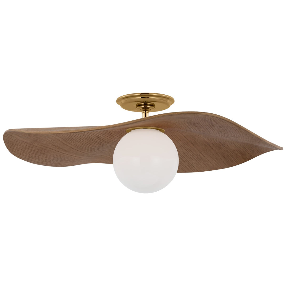 LED Semi-Flush Mount — 8.00"