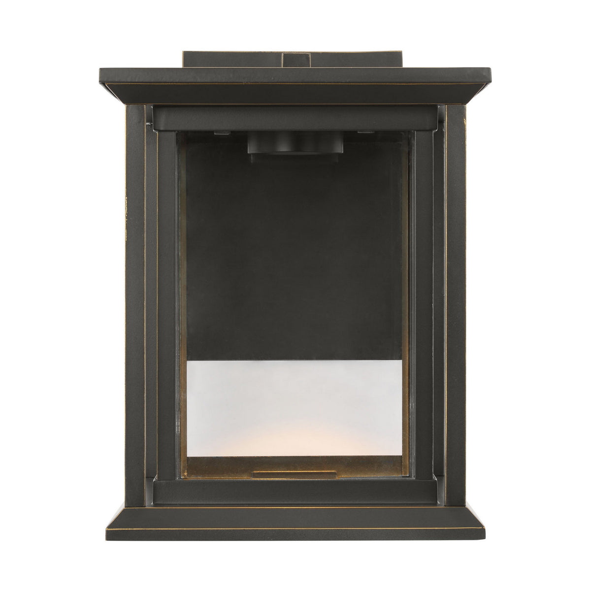 Audley 10" LED Lantern — Clear