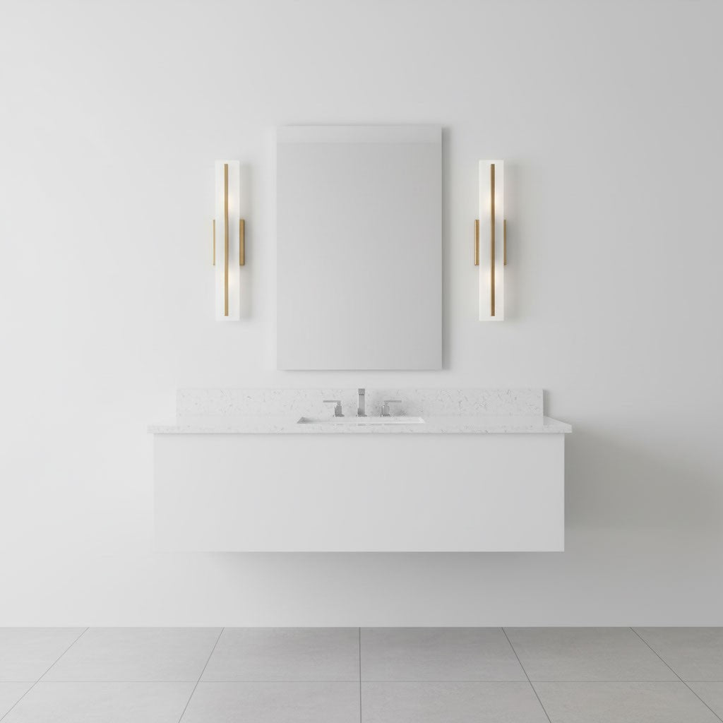 Two Light Bath Vanity — 24.00"