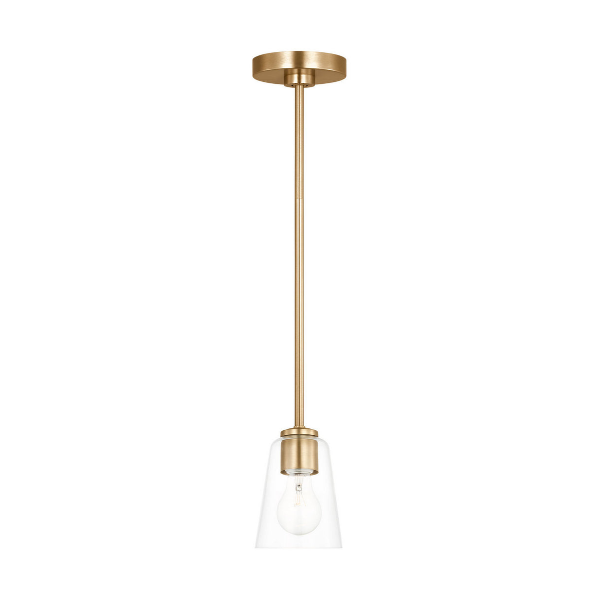 Miles One Light Pendant — Clear
